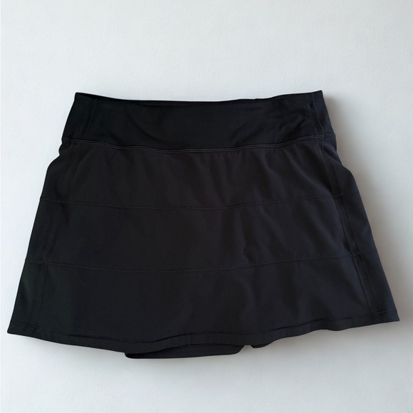 Lululemon Mid-Rise Pace Rival Skirt Black, Regular Size 6 - Picture 2 of 5